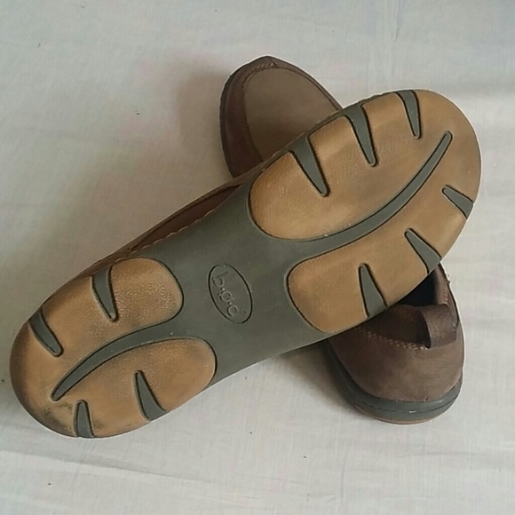B.O.C Slip-on Shoes Brown 9 M Leather - Picture 4 of 5